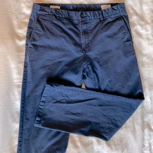 Seven Diamonds straight fit 32x30 navy chino